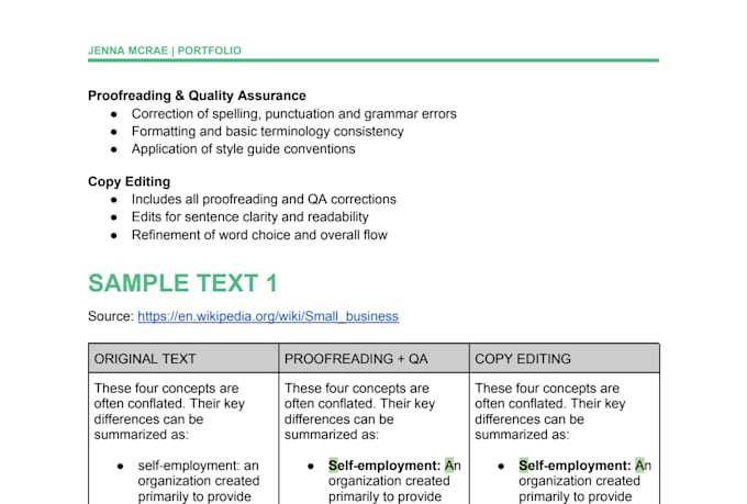 proofread and copy edit your etraining or ecourse content